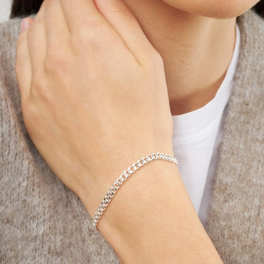 Panzer Armbånd - Forsølvet Messing