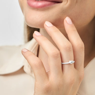 Love Knot Ring - Messing