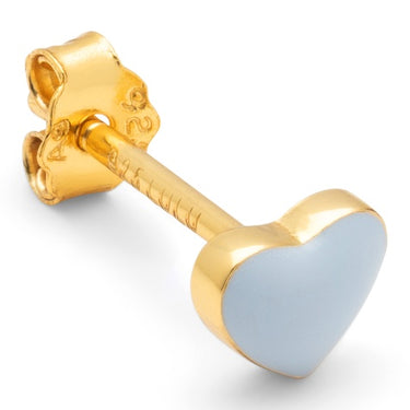 Love U Ørering - Forgyldt Sølv