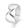 Big Twist ring - Sølv fra Mads Z Silver Label