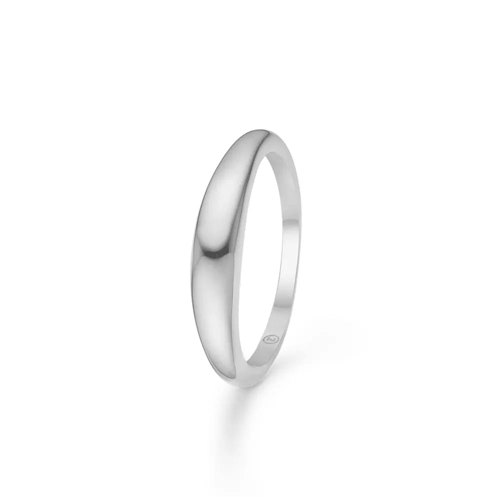 Half-Moon ring - Sølv fra Mads Z Silver Label