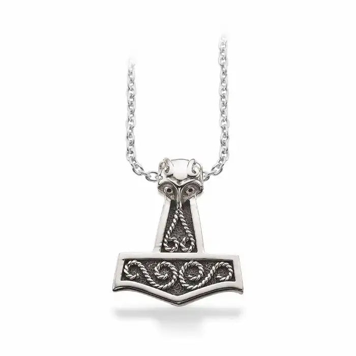 Vedhæng herre Thorshammer sølv fra Scrouples Jewellery