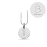 #TagMe halskæde m. B-vedhæng - Sølv fra Scrouples Jewellery