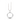 Vedhæng cirkel - sølv pt. m/kæde fra Scrouples Jewellery