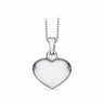 Hjerte glat 11 x 13 mm. sølv fra Scrouples Jewellery