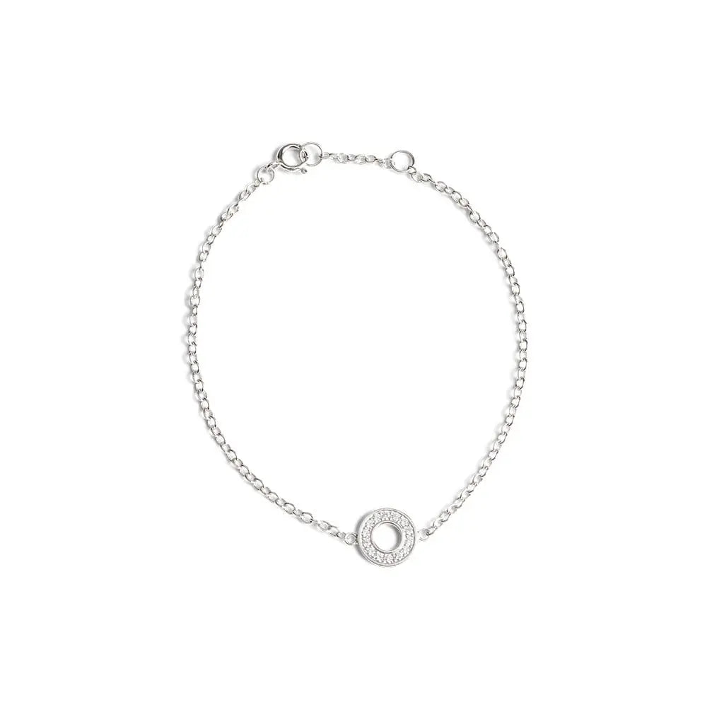 Stone armbånd - Sølv fra Lush Lush Jewelry