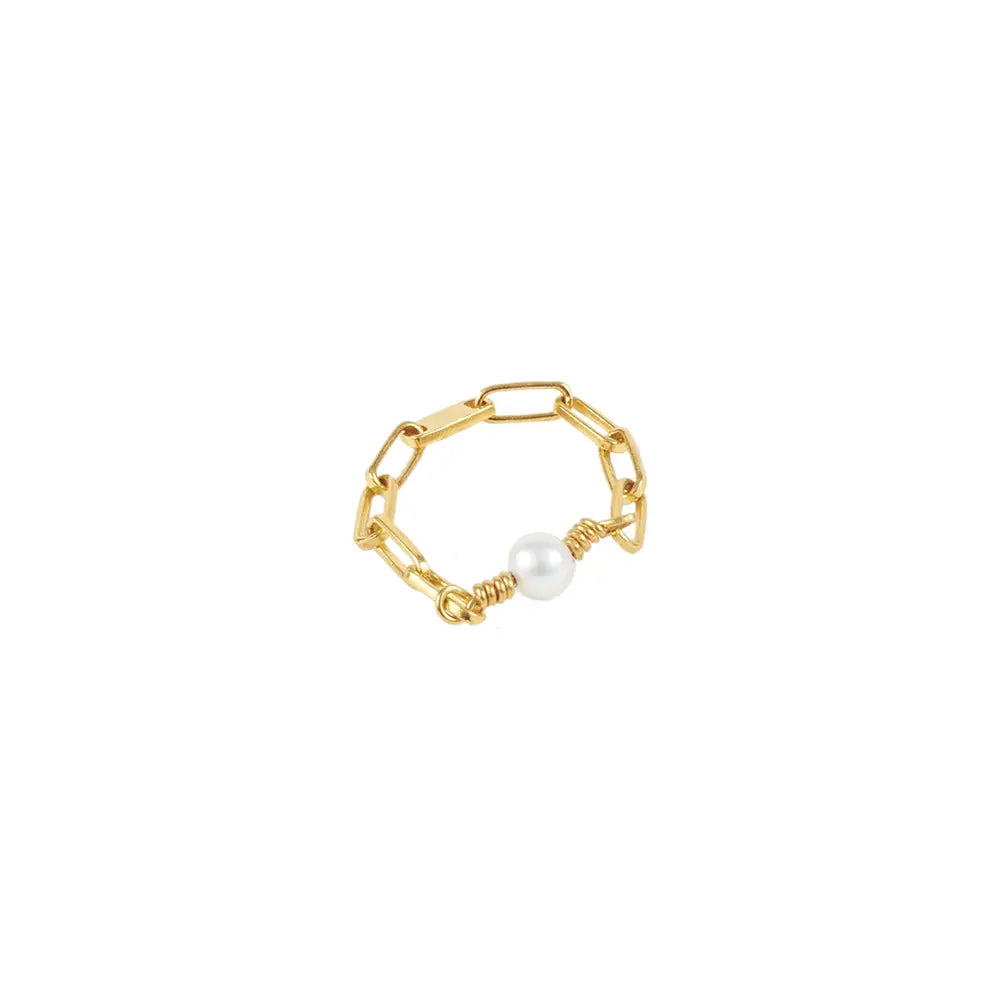 Venetian ring - Forgyldt fra Lush Lush Jewelry