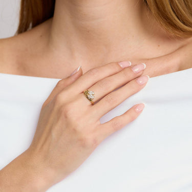 Ring - Vægtt: 1.2g - 14kt