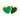2Hearts Ørering - Forgyldt Messing fra LULU Copenhagen
