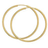 Creoler 2,0/30 mm - 8 kt. Guld fra Gold Essentials by Plaza