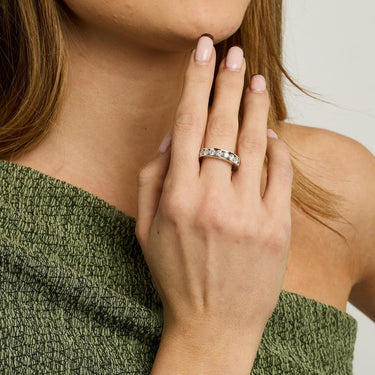 Eternity ring  2,92 ct. -  14 kt. Hvidguld