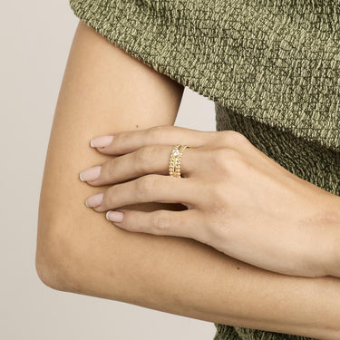 Ring - Vægt:  3.9g -14kt