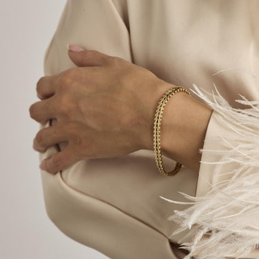 Armbånd - Vægt: 12.25g -14kt