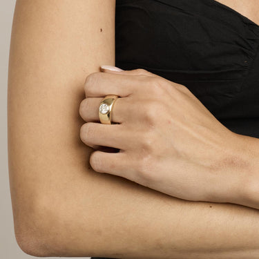 Ring - Vægt:  9.23g - 14kt