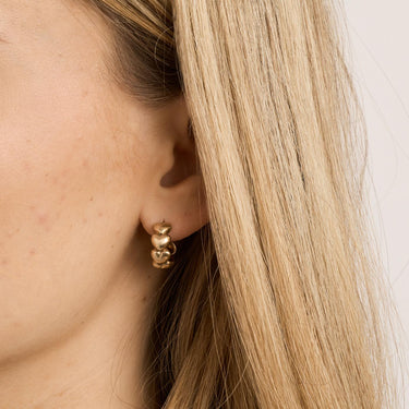 Øreringe - Vægt:  6.45g -14kt