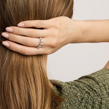 Eternity ring 3,03 ct. -  14 kt. Hvidguld