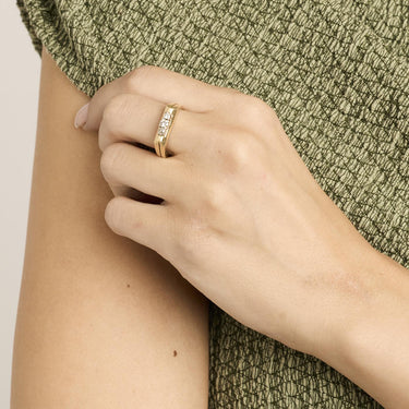 Ring - Vægt: 4.61g - 18kt