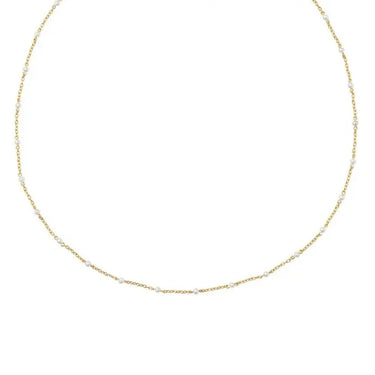 Scarlett halskæde - Forgyldt fra Bybiehl