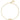 Armbånd Kløver m. zirk. 16-18cm - Forgyldt
