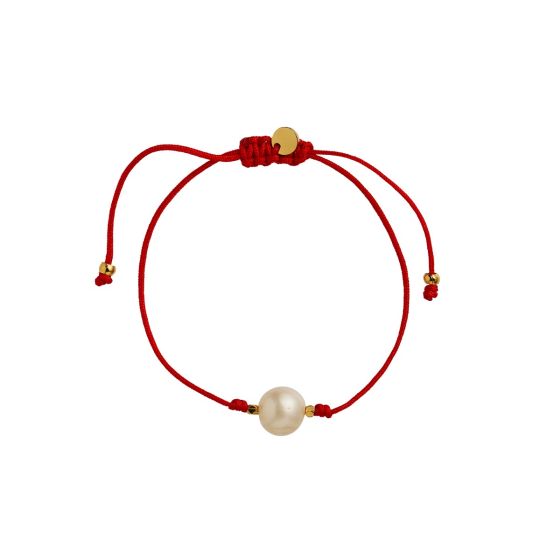 Big Pearl Berrie Armbånd - Red fra Stine A Jewelry