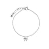 Petit Bow With Stone Armbånd - Sølv fra Stine A Jewelry