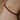 Love Drop Armbånd With Bordoux Ribbon - Forgyldt