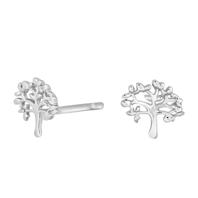Tree øreringe - Sølv fra Nordahl Jewellery