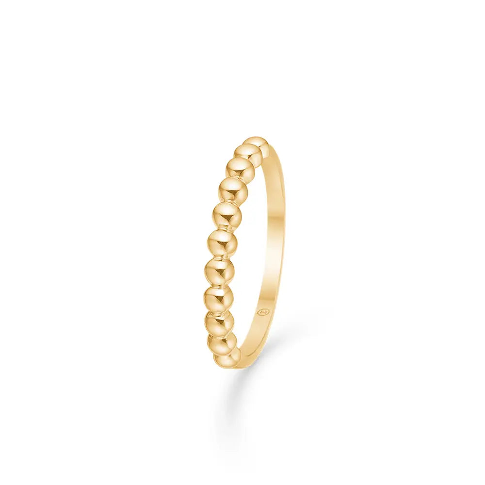 Night ring - 8 kt. Guld fra Mads Z White Label Guld