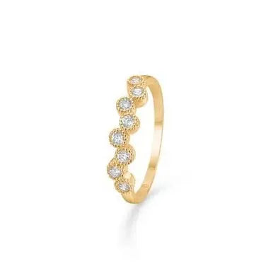 Dido ring - 8 kt. Guld fra Mads Z White Label Guld