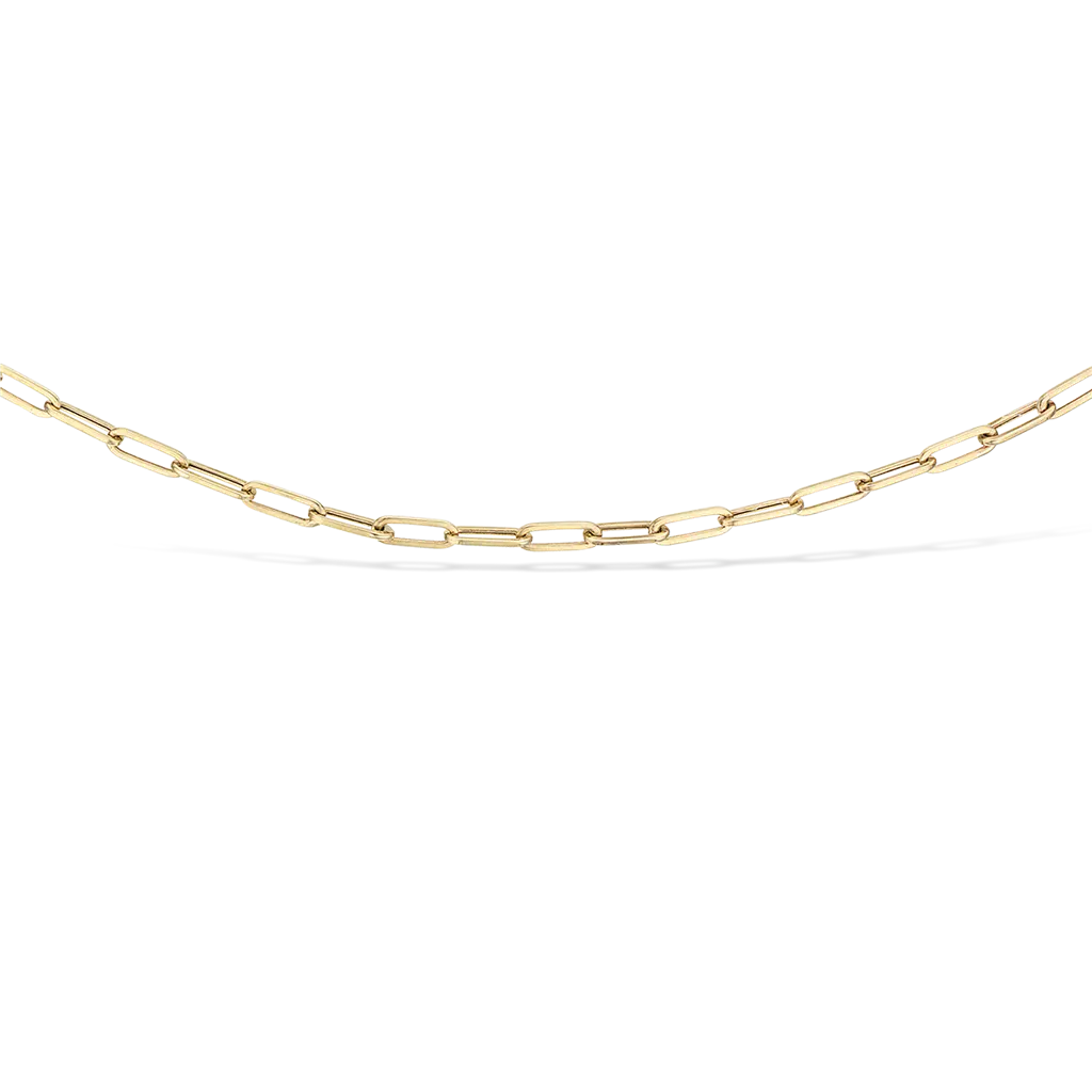 Long link collier- 8 kt. Guld fra Scrouples Jewellery
