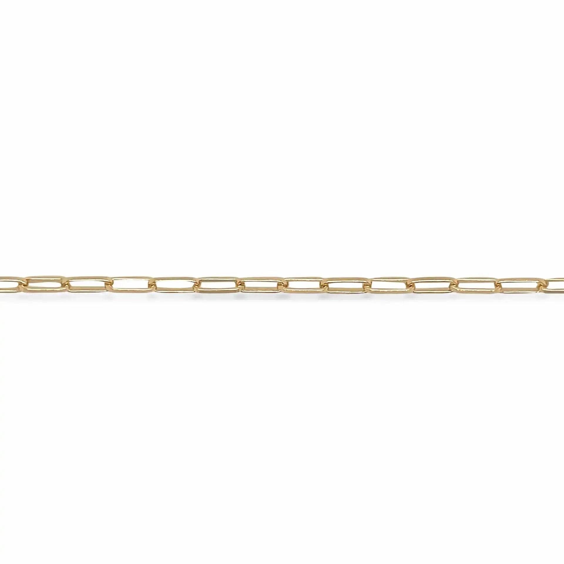Ankelkæde long links - Forgyldt fra Scrouples Jewellery