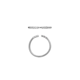 Open Six Dots Ring - Sølv fra Stine A Jewelry