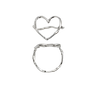 Funky Heart Ring - Sølv fra Stine A Jewelry