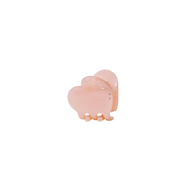 Amo Lille Hårklemme Blush