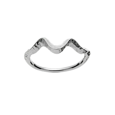 Arvia ring - Sølv fra Maanesten