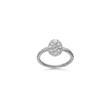 Aspen ring - Sølv fra Maanesten