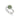 Ring med Ametyst Grøn 3,1 ct - Sølv