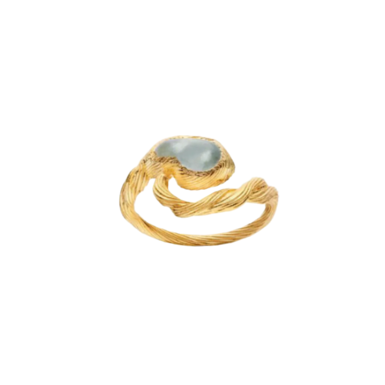 Whirlpool ring - Forgyldt
