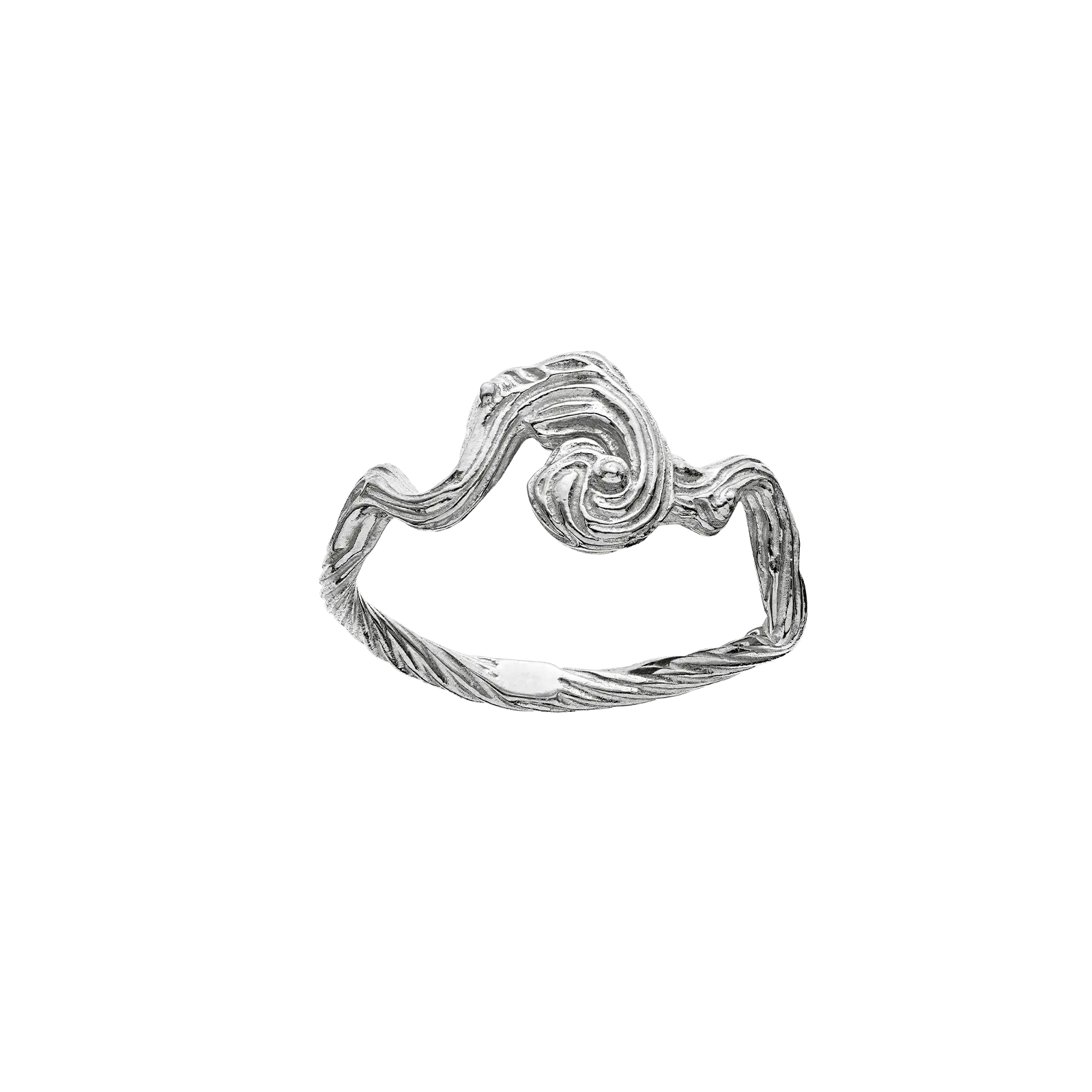 Freya ring - Sølv fra Maanesten