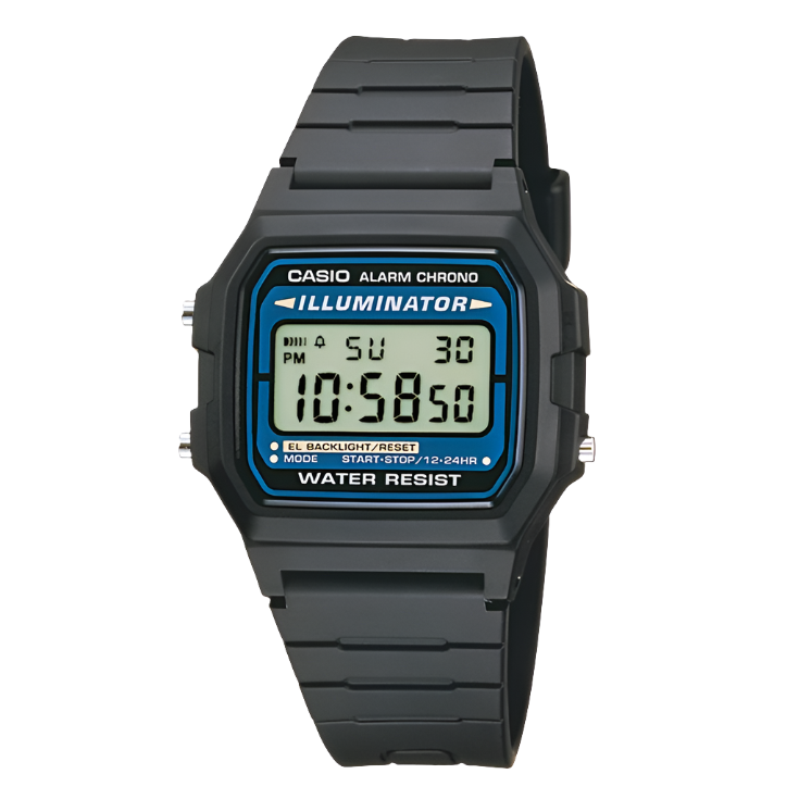 Classic Retro F-105W-1AWYEF fra Casio