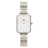 Quadro Lumine 5-Link 20x26 mm - Two-Tone/Hvid fra Daniel Wellington