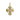 Dagmarkors - 14 kt. Guld