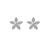 Forget-me-not ørestikker - Sølv fra Bybiehl