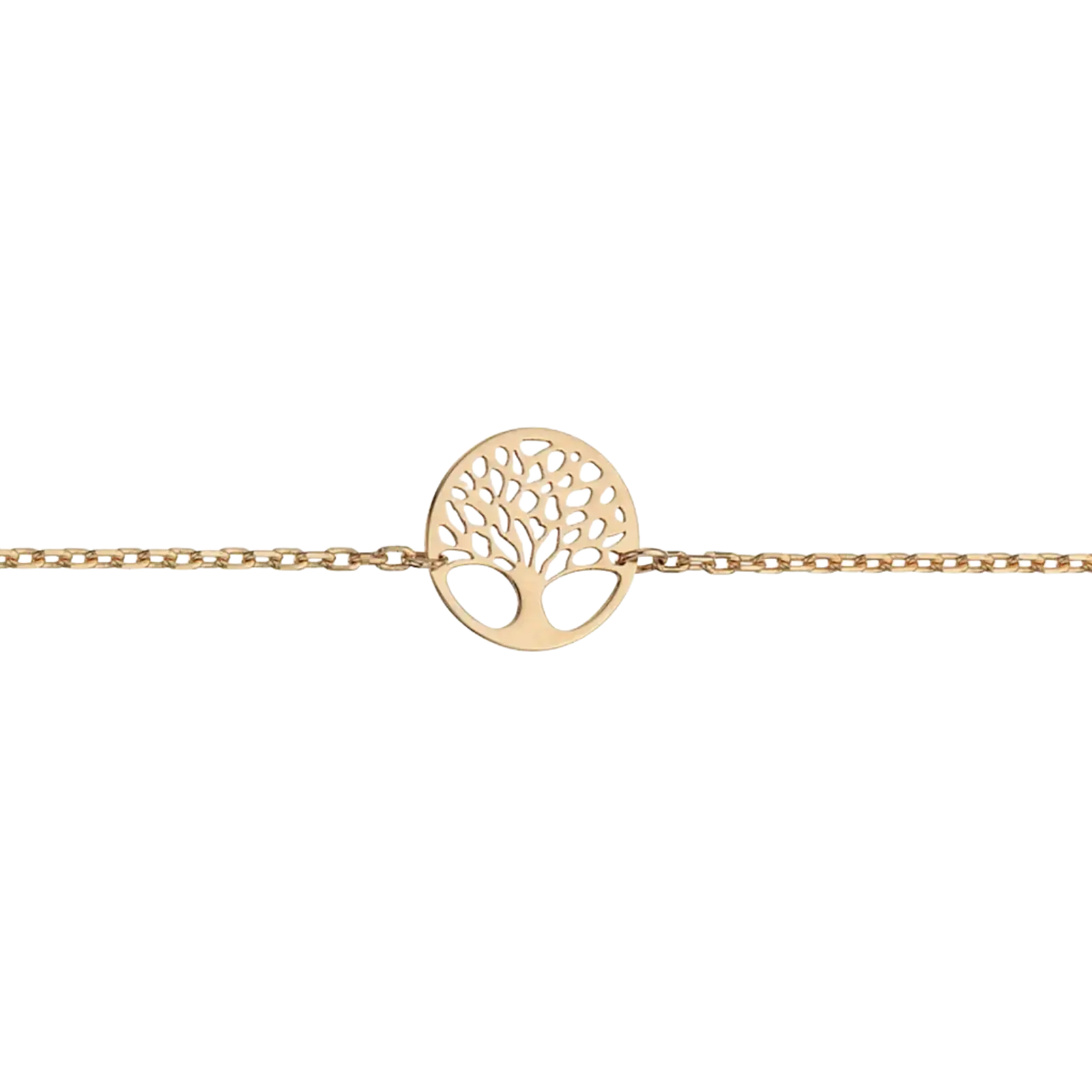 Armbånd m. livets træ - 8 kt. Guld fra Scrouples Jewellery