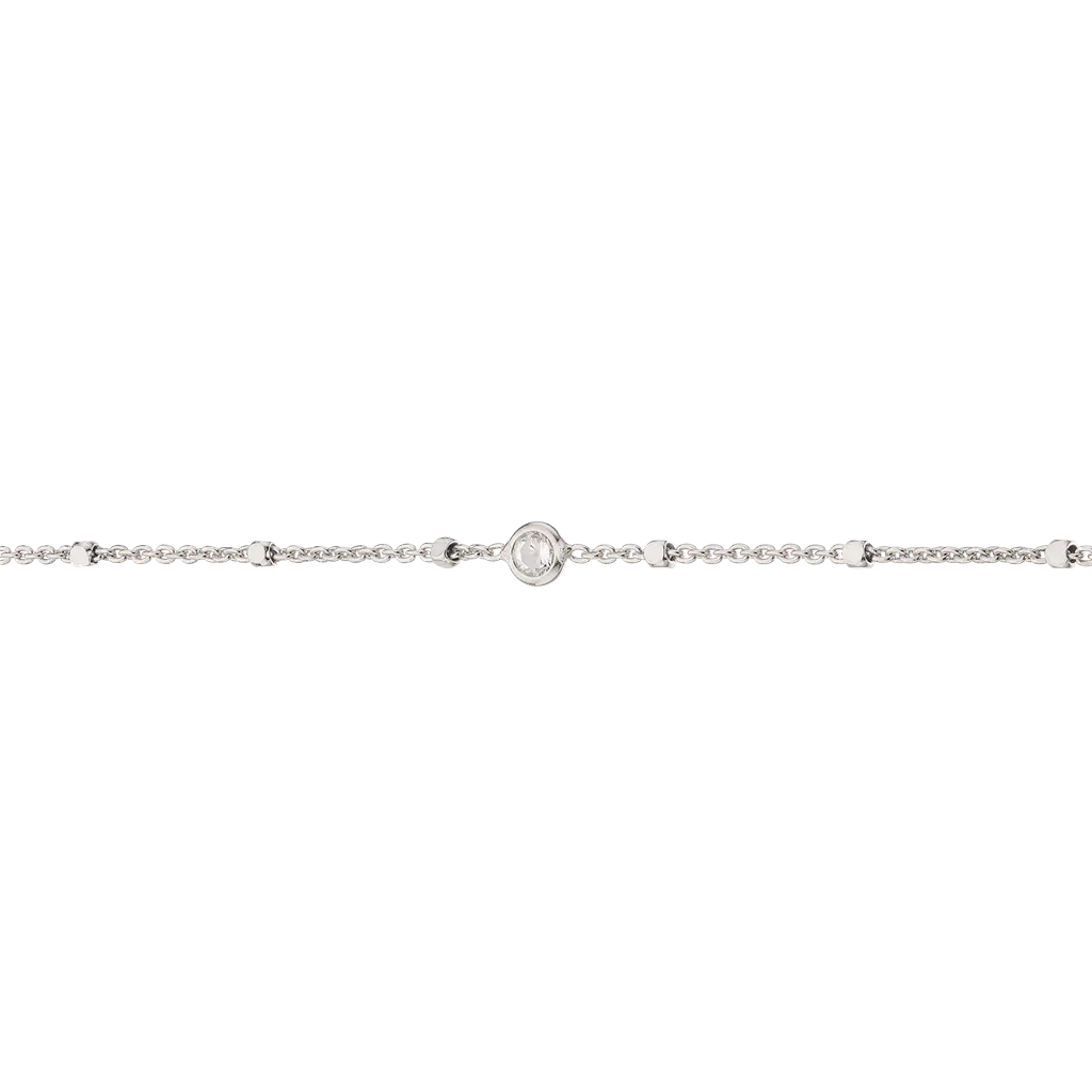 Armbånd m. zirkoner - Sølv fra Scrouples Jewellery