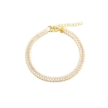 Philina Clear Armbånd - Forgyldt