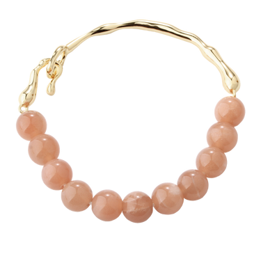 Sunella Semi Armring - Forgyldt