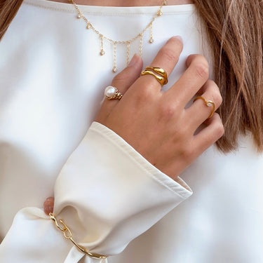 Minara Ring - Forgyldt