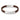 Armbånd 19-21 cm Brun - Læder