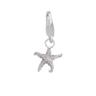 Starfish Charm - Sølv fra Bybiehl